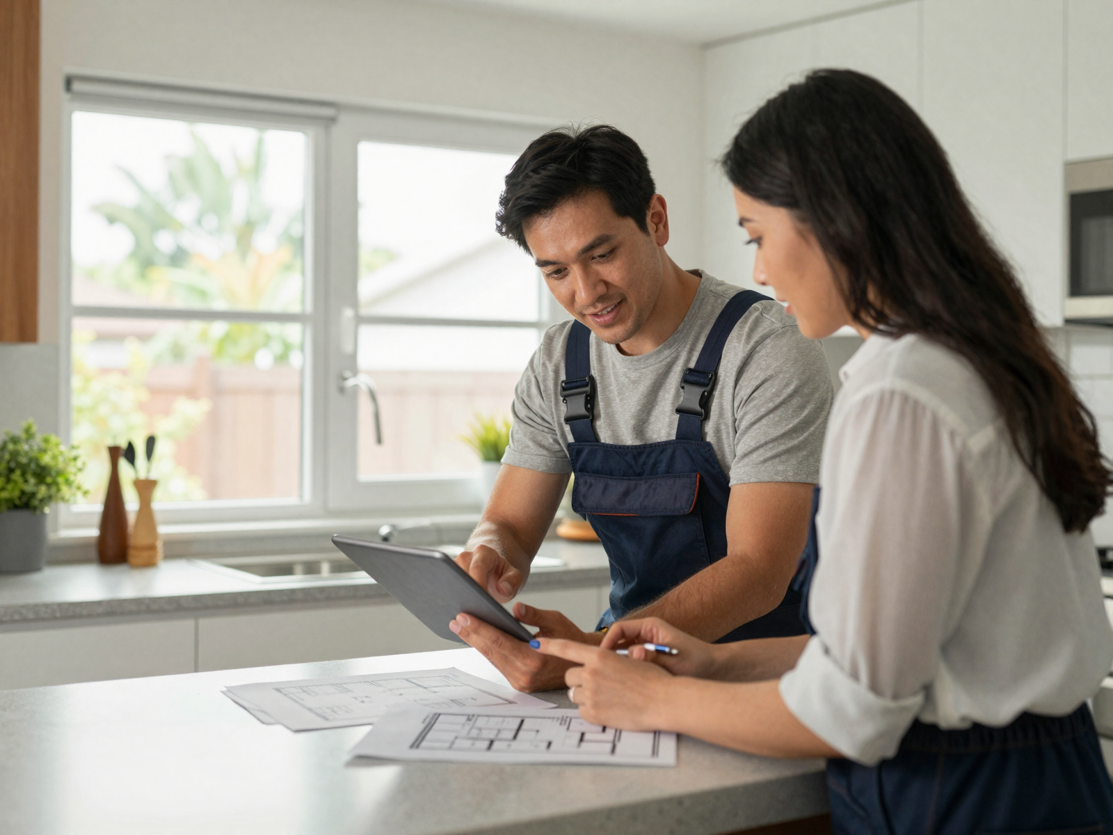 Modern home electrical installation with smart lighting